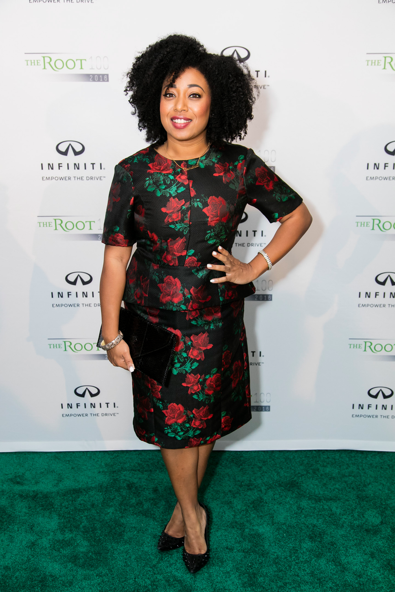 The Root writer Demetria Lucas D’OyleyDerrick Davis